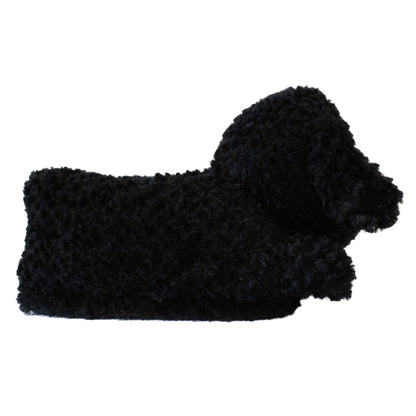 Black Doodle Slippers