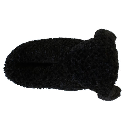 Black Doodle Slippers
