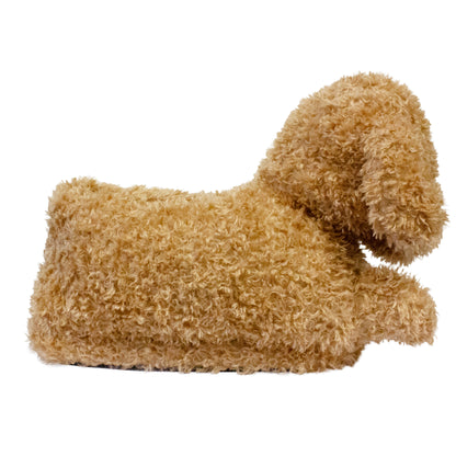 Brown Doodle Slippers